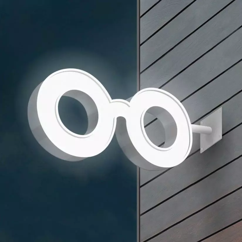 Enseigne-Opticien-lettre-Avignon