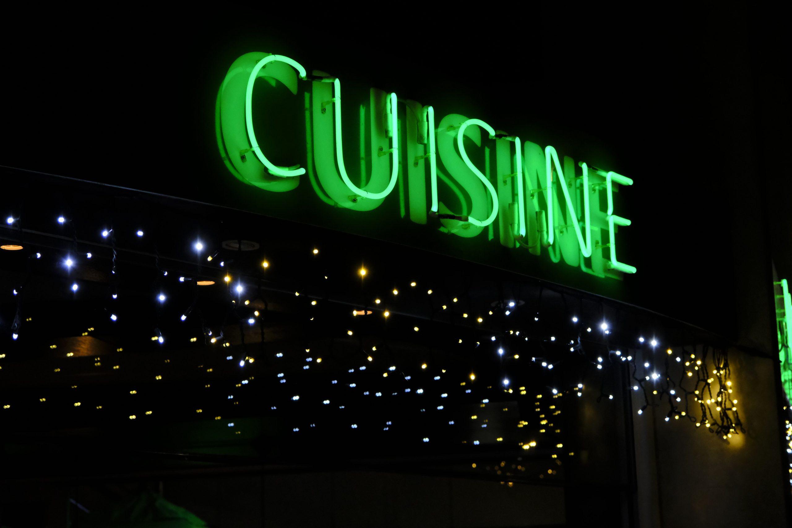 Enseigne cuisine Avignon