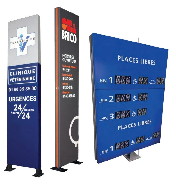 totem-face-plane-avec-ajourage-lumineux Avignon